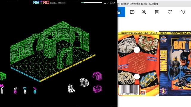 Batman (The Hit Squad) - ZX Spectrum - Retro Virtual Machine