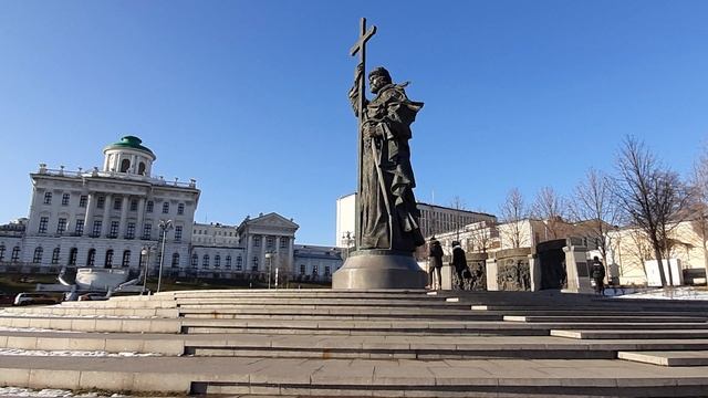 10.02.2020. Москва. Князь Владимир Креститель Руси.