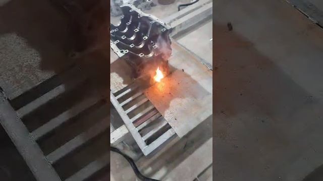 чистка блока лазером