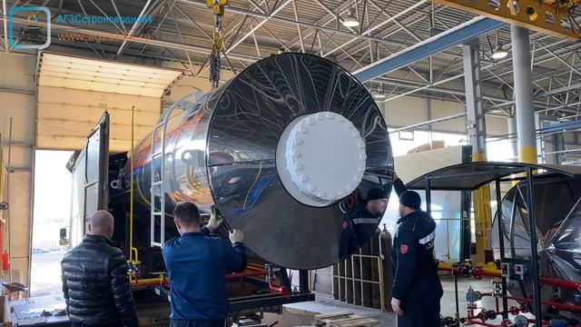 🚀Изготовлена и отправлена в Чувашскую Республику, модульная система 10м3 в огне-защите.