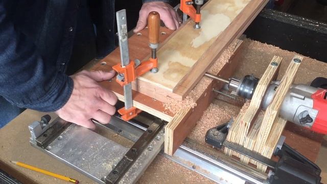 DIY interior door assembly. Custom oak door build.