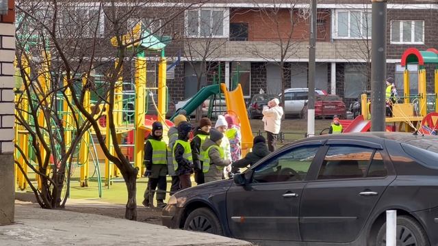 Встретил своих друзей. Урааа!😊👍