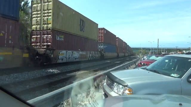 #10709 X136 Intermodal train with a #4758 SD70AC
