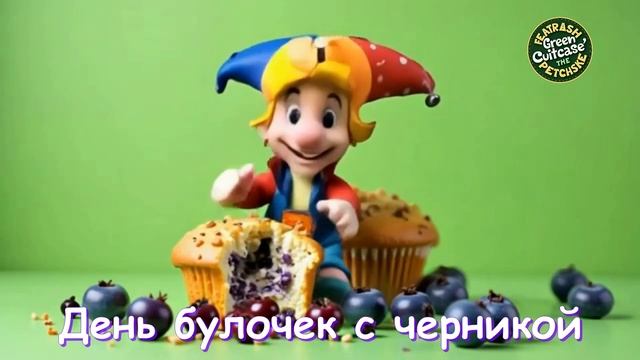День булочек с Черникой. Праздник с Петрушкой. #петрушкатаганрогский
