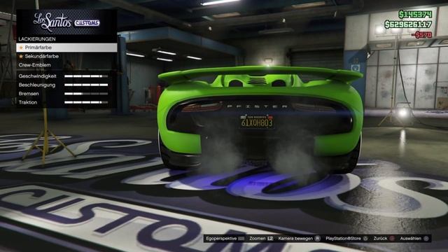 GTA 5 Online TOP 3 PAINTJOBS FÜR DEN PFISTER 811 DIE JEDER NACHMACHEN KANN |  HD