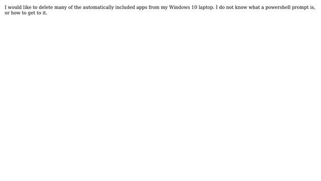 What is a "PowerShell prompt"?