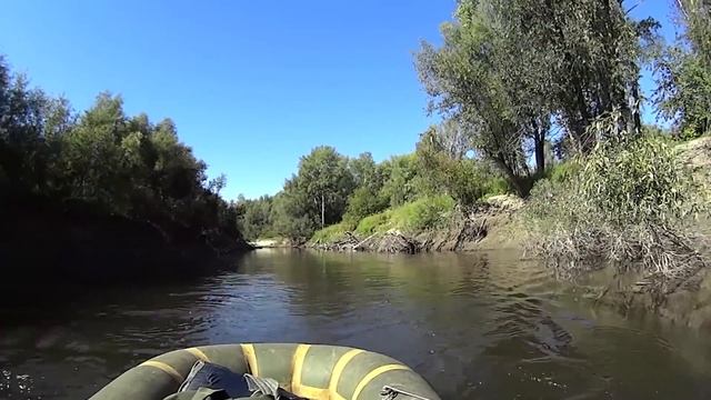 Водный однодневный поход по протоке реки Обь