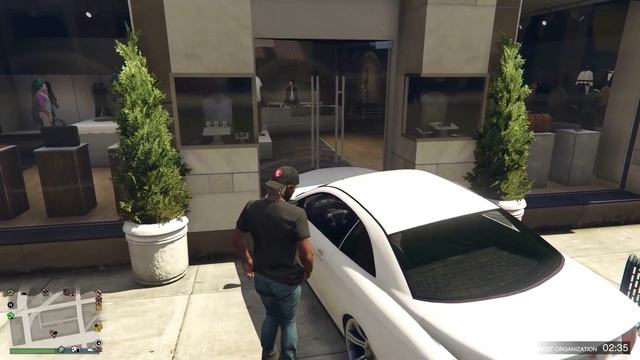 BURNING DOWN STORES WHILE PEOPLE SHOP! | GTA 5 THUG LIFE #496