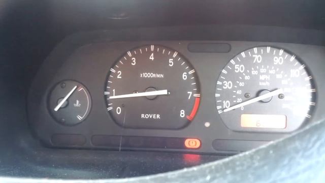 Rover 200 BRM slight misfire?
