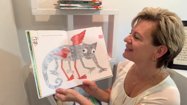 The Mixed Up Chameleon By Eric Carle - Story Time  - Read-Aloud with Lou Lou The Library Lady