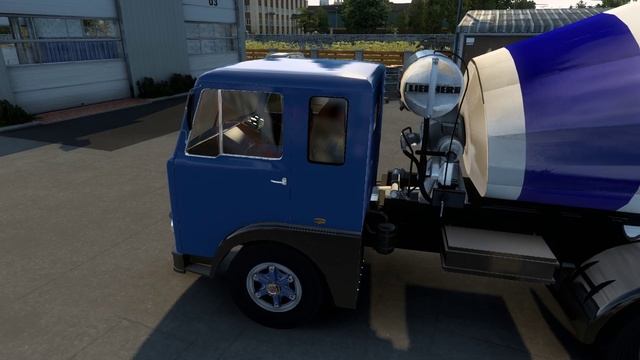 Euro Truck Simulator 2 Fiat 682 con betoniera animata