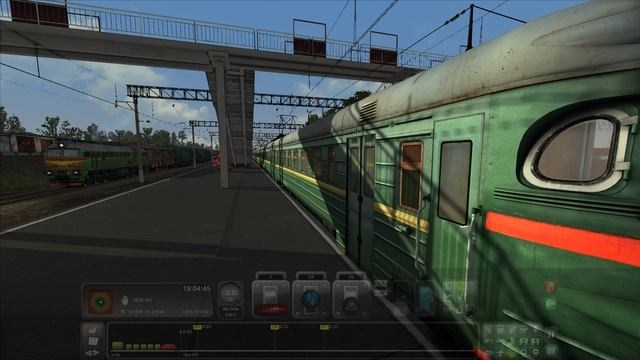 Train Simulator Classic 2024 Сценарий перевозки Новомосковск, играем на ноутбуке