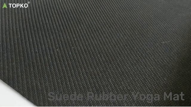 Topko - Suede Rubber Yoga Mat