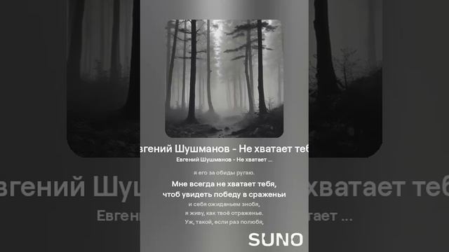 Евгений Шушманов - Не хватает тебя (вар2)