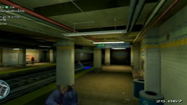 Funny GTA IV bugg made with trainer