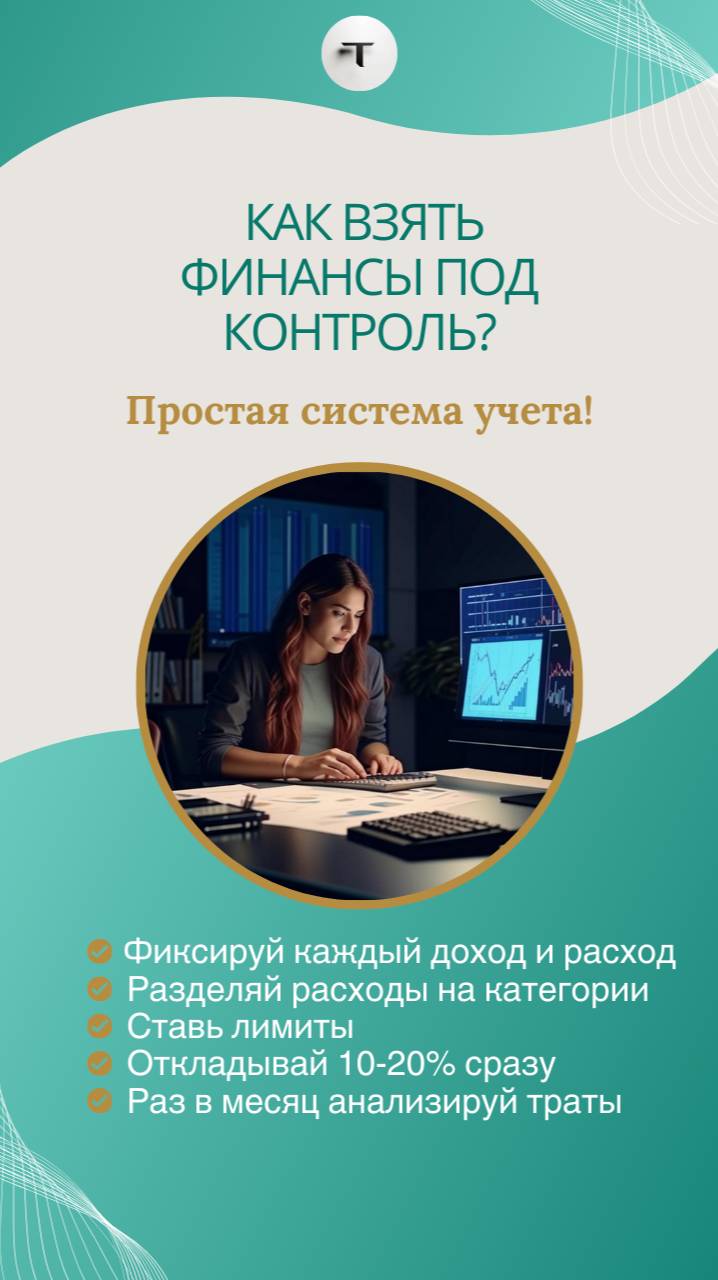 Как контролировать финансы просто и быстро!