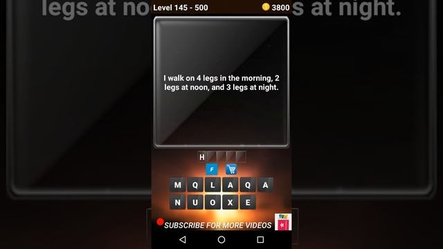 Riddles. Just riddles.(500 Riddles) Level 141 142 143 144 145 146 147 148 149 150 answer