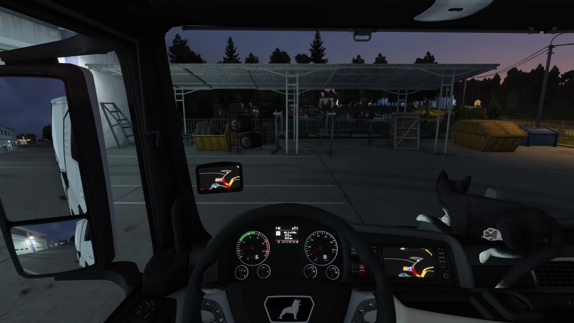 Euro Truck Simulator 2 . Отвозим грузы по России!