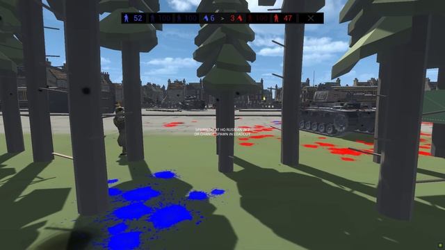 Ravenfield Thicc Sherman Tank Gameplay