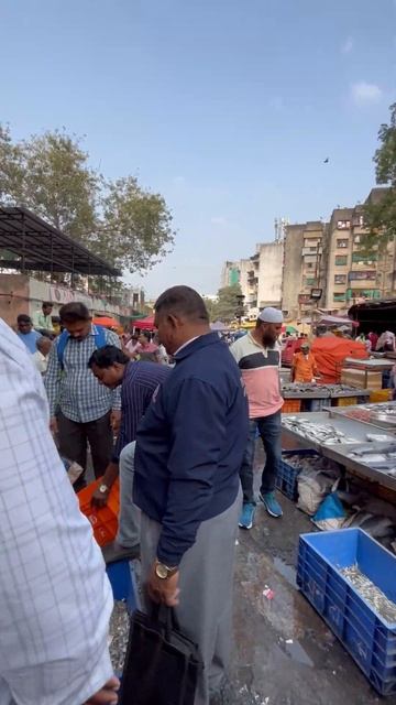 India’s Biggest Fish Market #fish #food #shorts