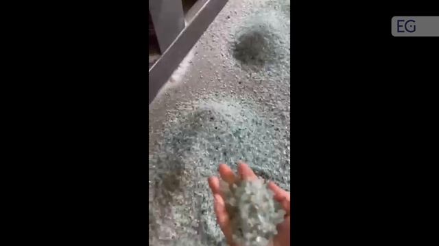Комплекс для измельчения лобовых стекол