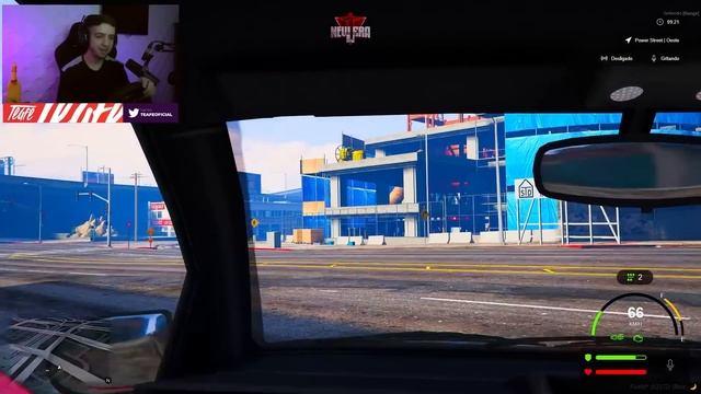 USEI VOLANTE PRA DAR FUGA EM PRIMEIRA PESSOA no GTA RP