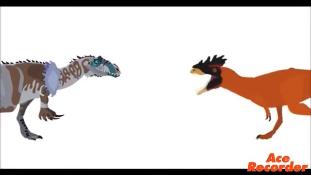Dinosaur Face Off Qianzhousaurus vs Australovenator