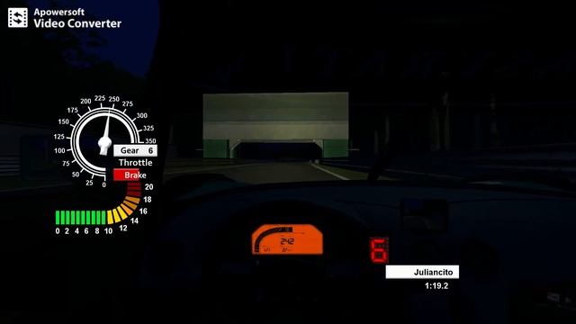 rFactor - Maserati MC12 GT1 Onboard Monza (Oval Layout) I INSANE V12 PURE SOUND