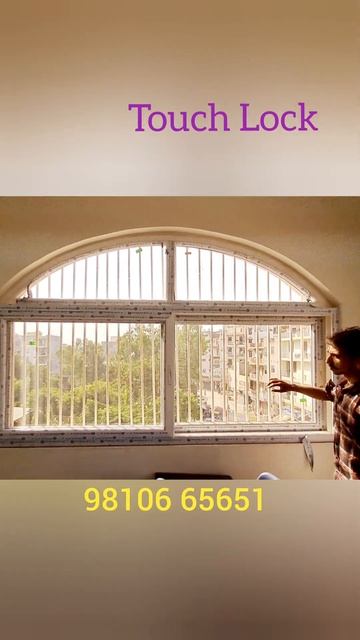 क्या आप लगवाना चाहेंगे UPVC की आर्च वाली विंडो 😄 #upvc 3track+arch+color glass #skyline #short