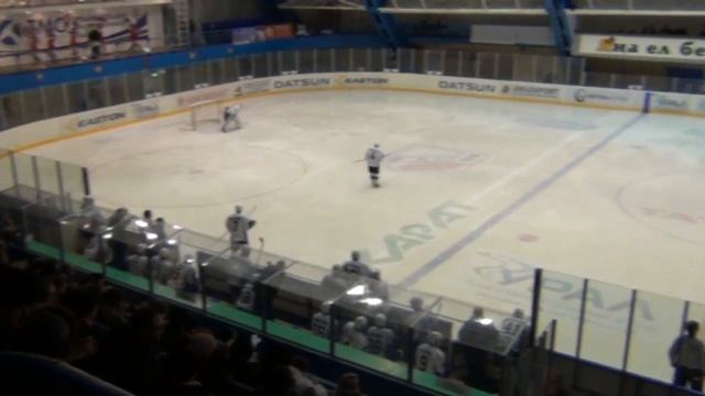 "Нефтяник" - ХК "Рязань" 4:3, 09.01.2015