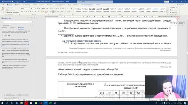 [Курс «Проектирование электрики»] Расчет мощности жилого дома