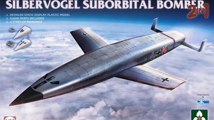 Распаковка Takom 1/72 5017, 5018 Silbervogel Suborbital Bomber