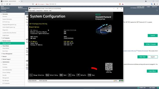Proyecto instalación Vmware Vsphere 7 en el HP Proliant Dl360 Gen9 #2 Preparando el servidor