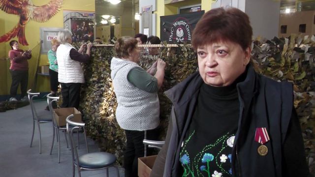 Центр по плетению маскировочных сетей «Альянс сети» изготавливает новую партию