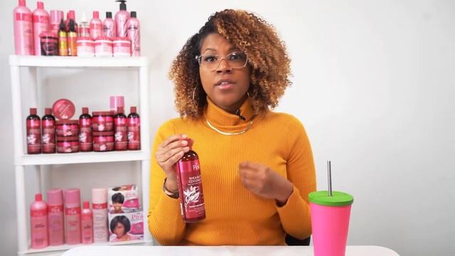 hair talk with Monie Luster introduction Shea Butter Coconut Oil Hair Milk