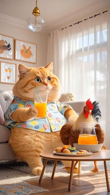 Кот Персик