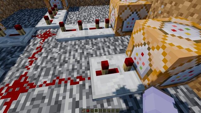 правильная постановка командных блоков в майнкрафте