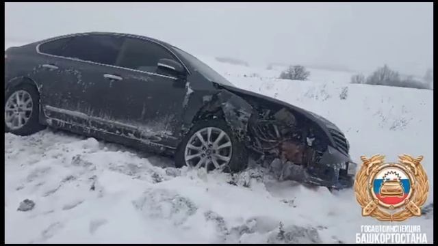 Смертельная авария в Бураевском районе Башкирии