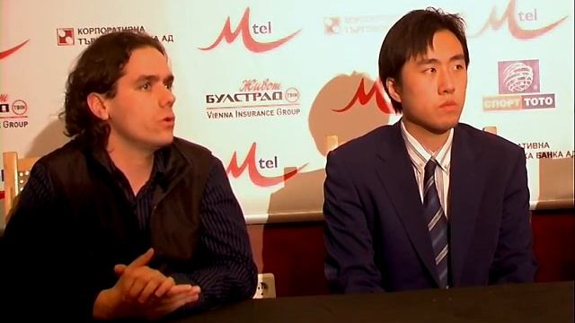 PRESS CONFERENCE R.6 MTEL MASTERS: CHEPARINOV Vs. XIANGZHI