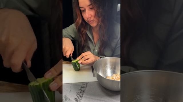 🥗 Салат с овощами и сыром фета
#салаты