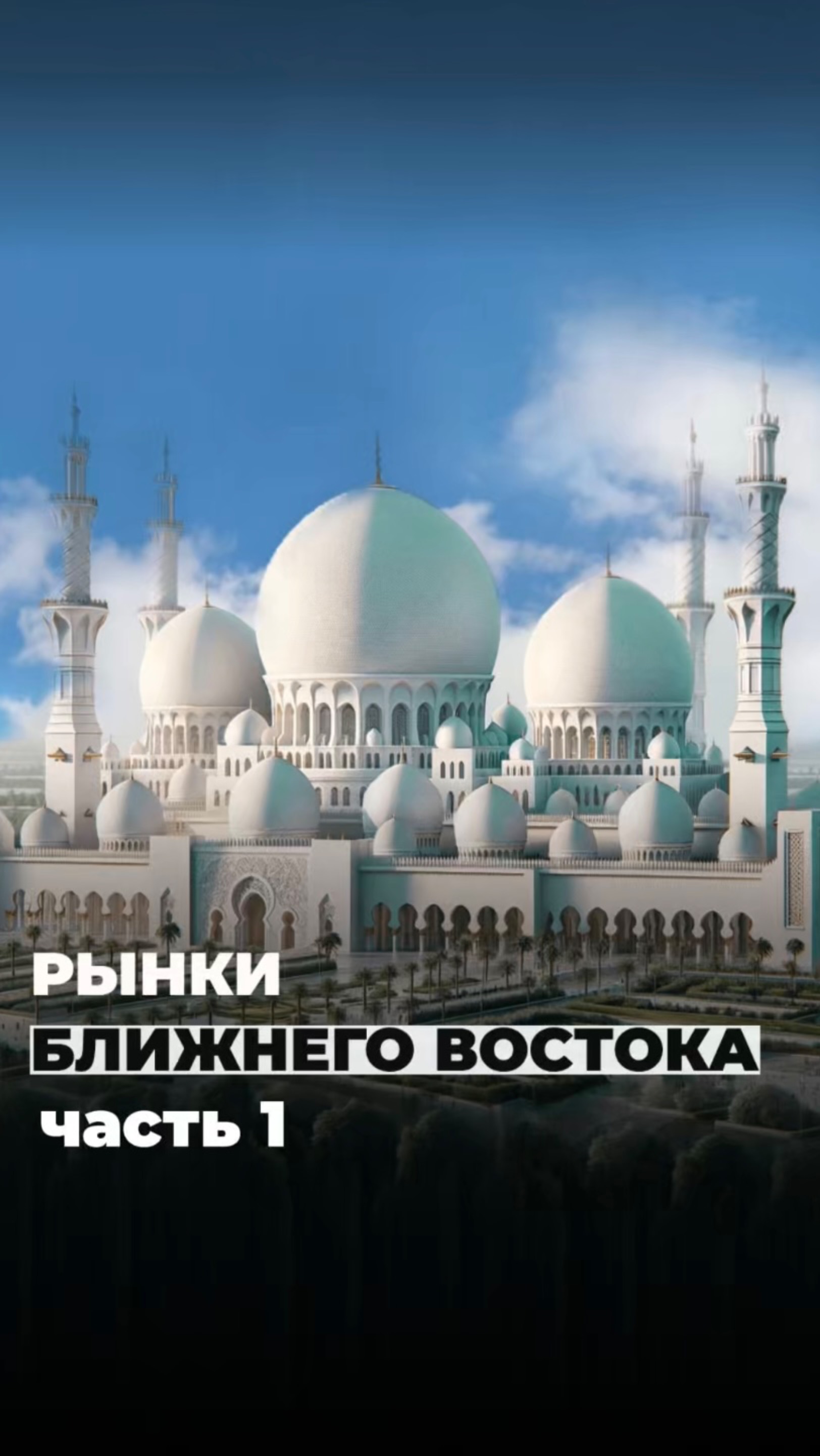 РЫНКИ БЛИЖНЕГО ВОСТОКА