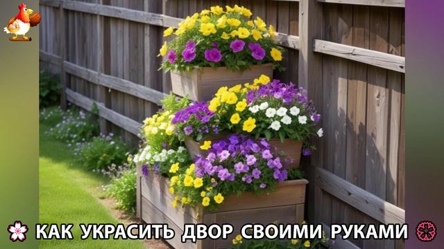 Как украсить двор дома фото идеи (207) 🏡 для дачи и сада своими руками 🌷🪻🌺💮