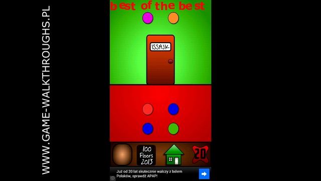 100 Doors Between The Floors Level 19-21 Walkthrough | 100 Doors bt Floors