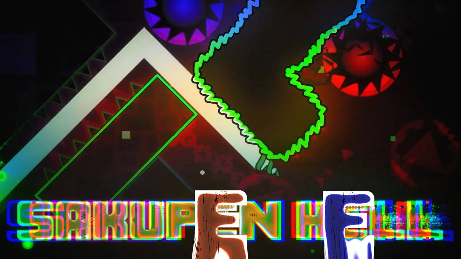 ДИЧАЙШАЯ ВОЛНА - Sakupen Hell в Geometry Dash