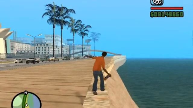 SIT SMOKE AND DRINK IN GTA SAN ANDREAS