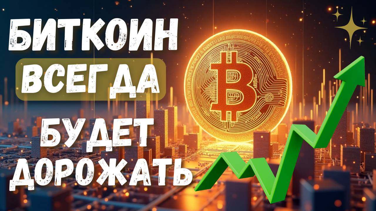 Биткойн на Пути к $1,000,000 и Будет Дорожать Дальше! Почему Это Лишь Начало?