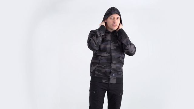 Толстовка с капюшоном Vintage Industries Redstone, Dark Camo