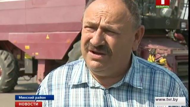 На север Минской области переброшена дополнительная сельхозтехника
