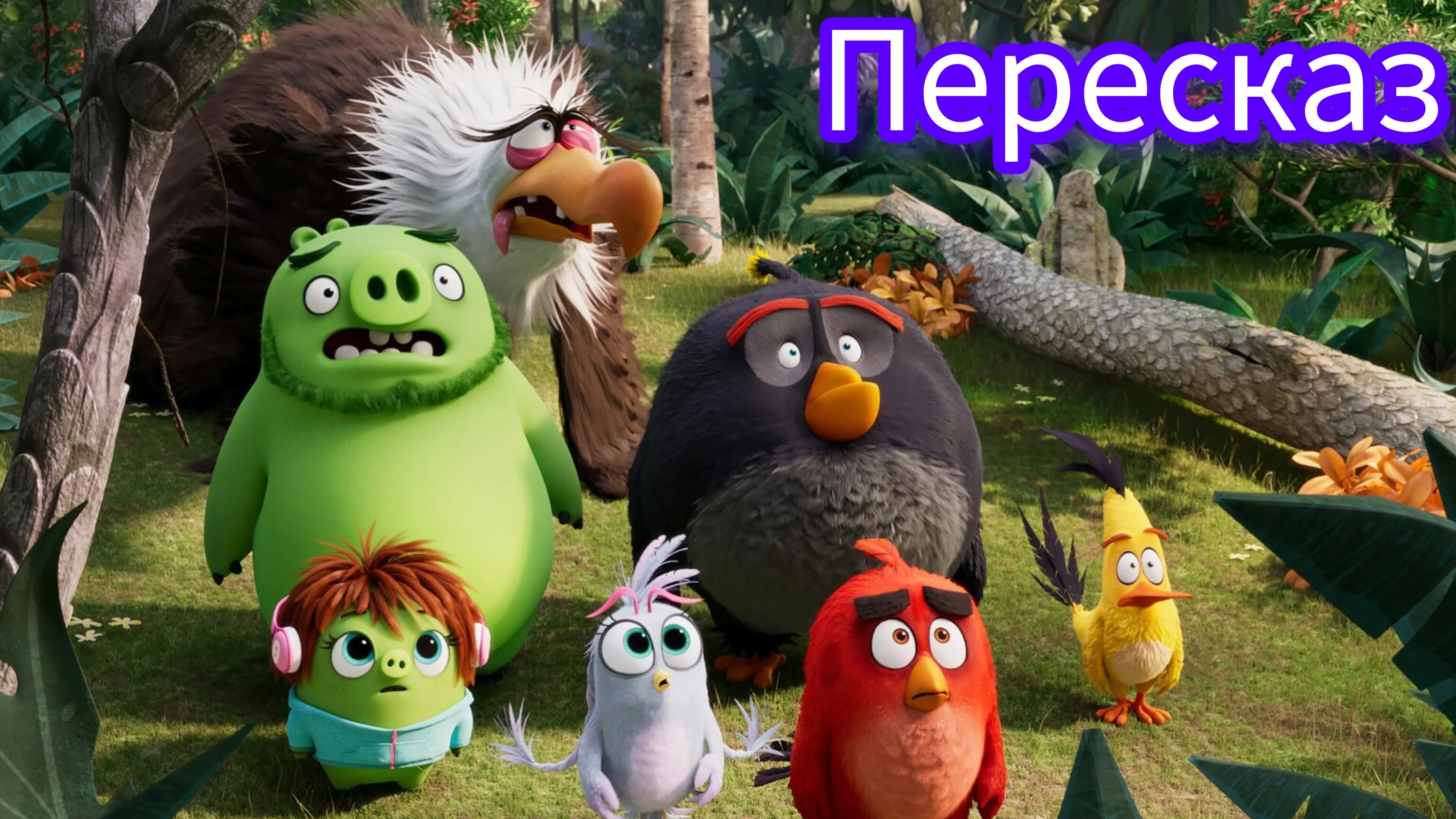 Энгри Бердз ||| Пересказ мультфильма