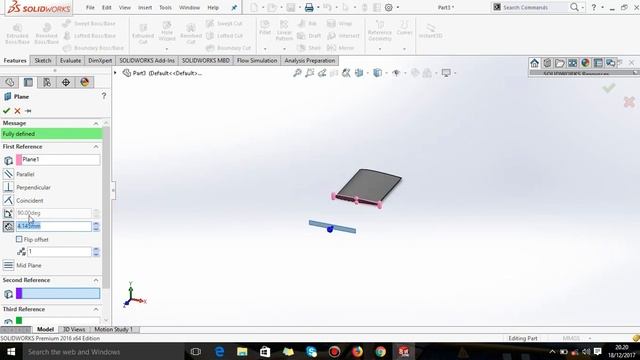 How To Creat Aeroplane Tappered Wing With SolidWorks 2016